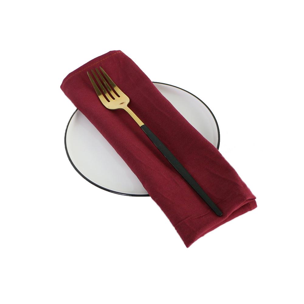 6 Pcs Serving Cloth Napkins 30x45cm Natural Cotton Fabric Serviette Kitchen Tea Table Towels for Wedding Decoration Baby Shower