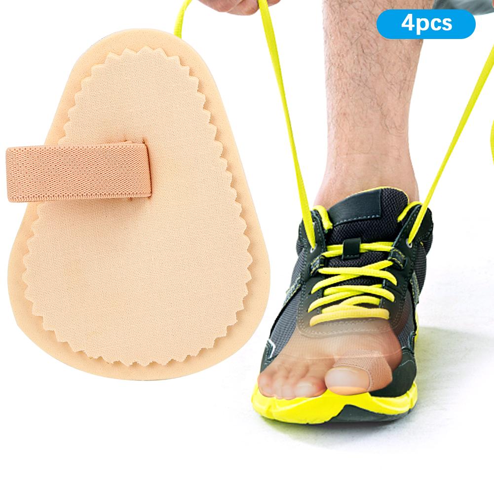 4pcs Toe Straightener Separators Protector Bunion Splint Corrector Toe Spacer Cover Guard1 Hole
