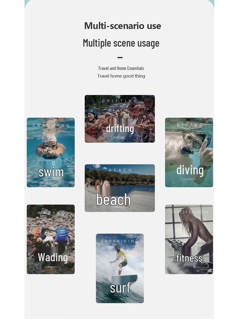 Unisex Strand- og Vannsportsko: Dykking, Snorkling, Vading, Svømming, Myke Anti-Kutt Barfot Hudsko