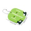 Golf Stroke Counter Accessories 2 Digit Square, Manual, Player with Key Chain Portable for Games