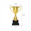 2Pcs Plastic Mini Award Trophy Toys Cute Kids Prizes for Kindergarten Parties Family Parent-child Activity Rewards