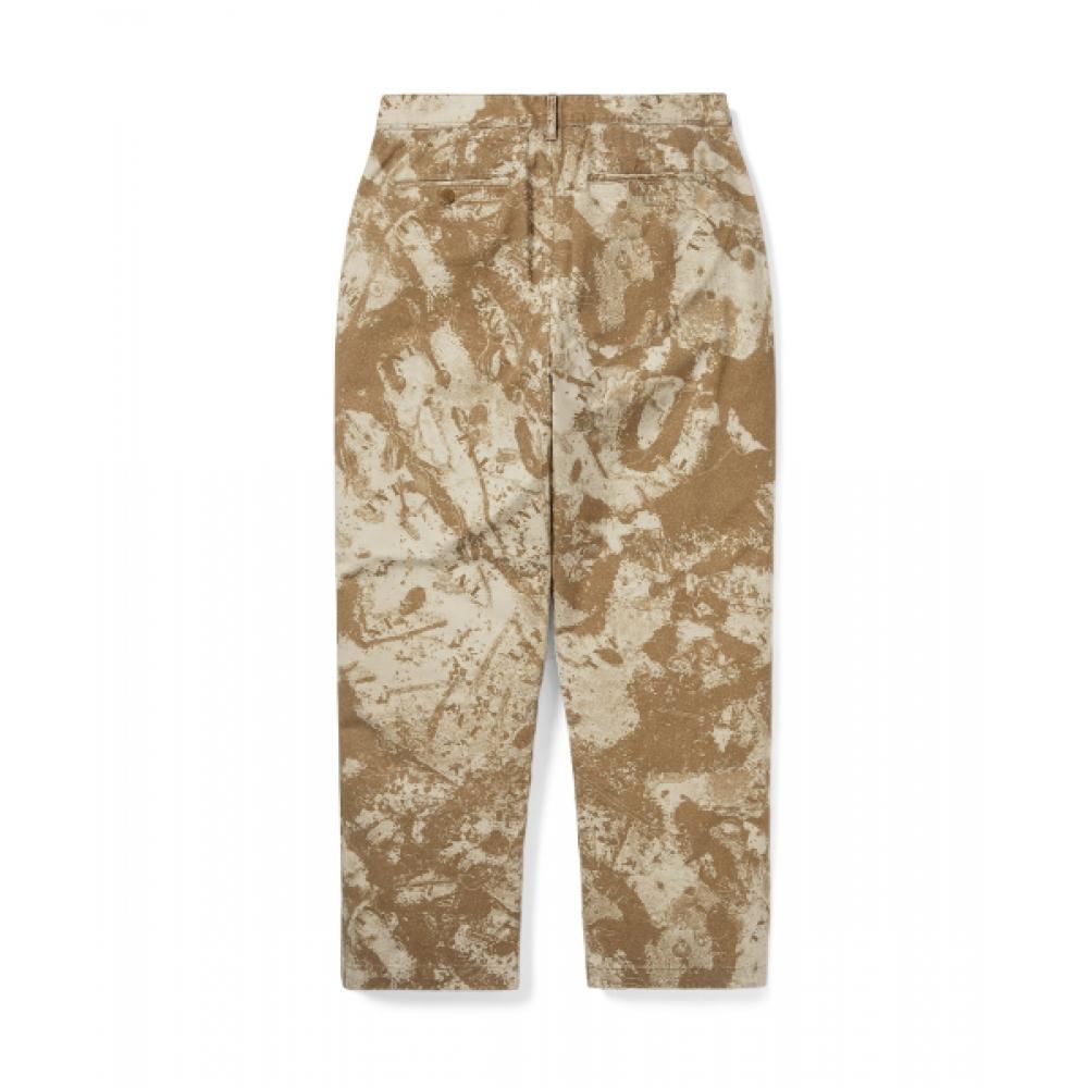Thisisneverthat Pantalon Chino Décoloré Marron