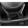 For Kia K5 Optima 21-2024 Carbon Fiber Steering Wheel U Type Cover Trim 1PCS