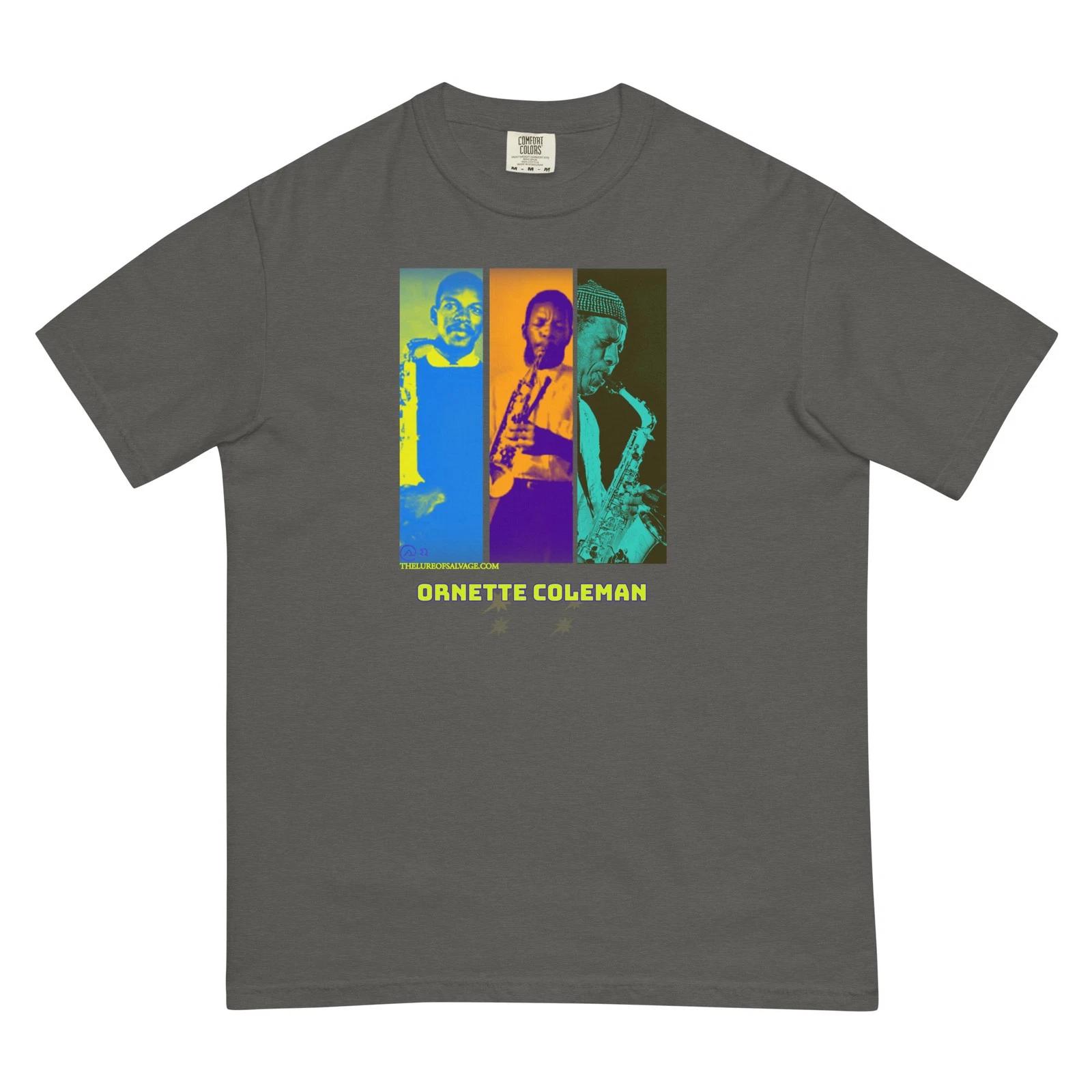 Ornette Coleman - Harmolodic Master - garment-dyed heavyweight T 3XL