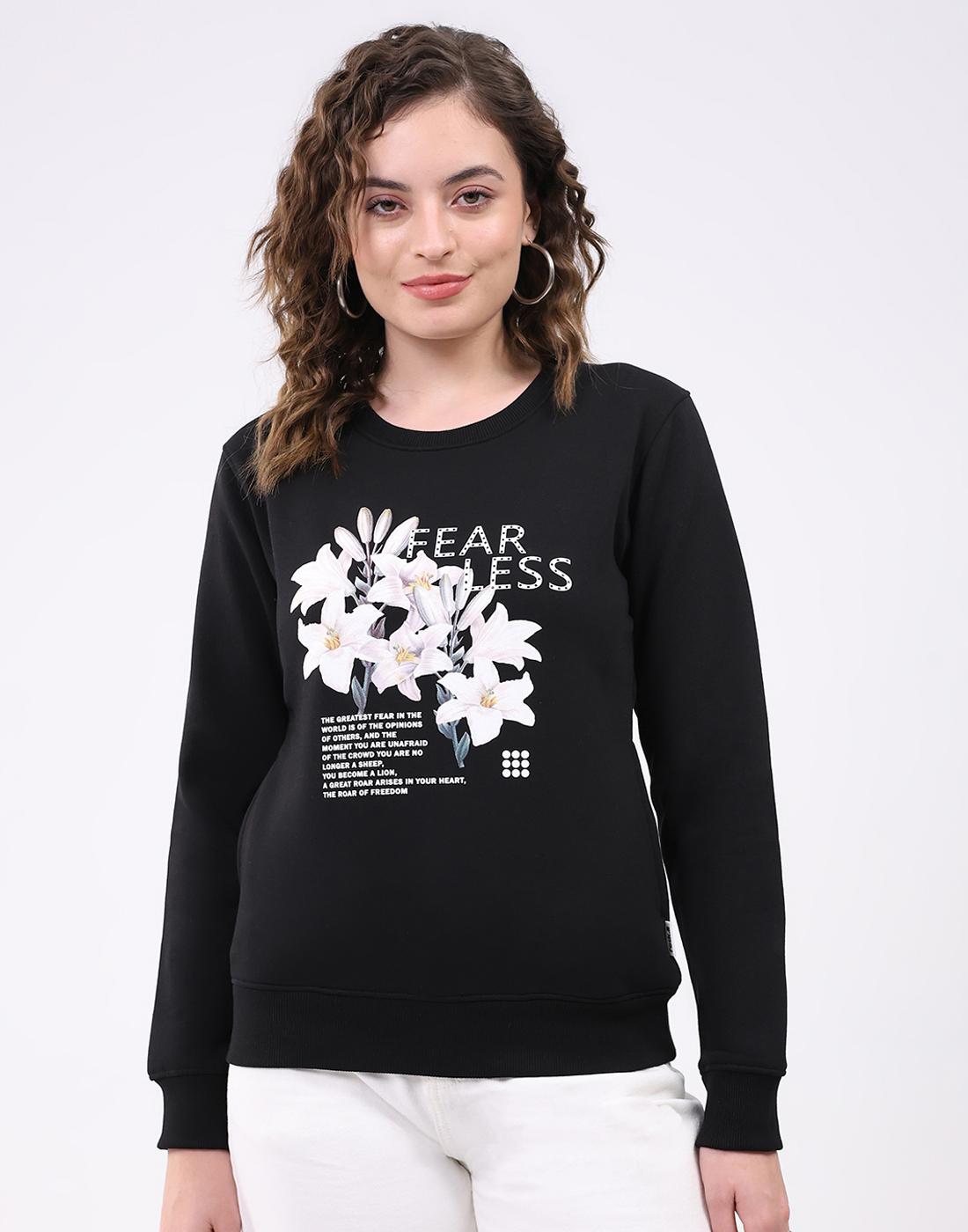 

ROCK.IT Женский свитшот стандартной посадки 2XL чёрный