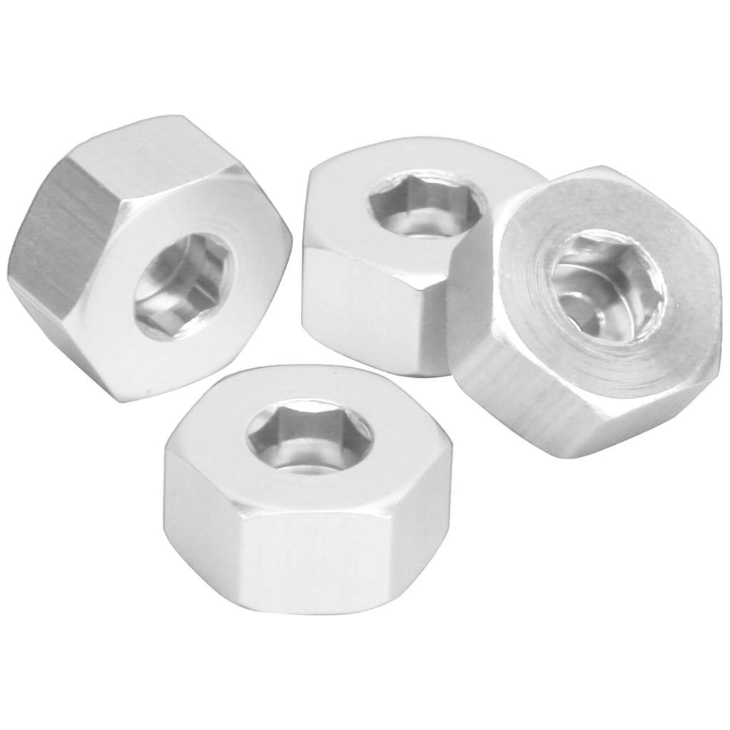 4pcs 5mm to 12mm Combiner Wheel Hub Hex Adapter Accessory for WPL D12 1Celsius10 RC Trucks