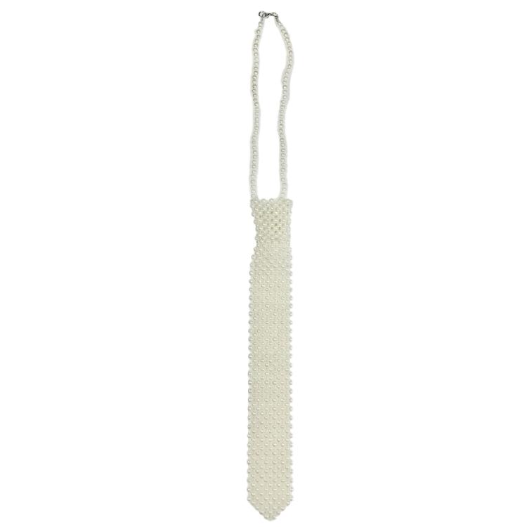 Adult Crystal Necktie Formal Accessories Party Concert Tour Choker Necklace Tie