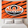 Shakhtar Donetsk Crest Design Tapestry Room Decoration Wall Hanging for Living Room Bedroom, dormitory, Birthday and Christmas gifts