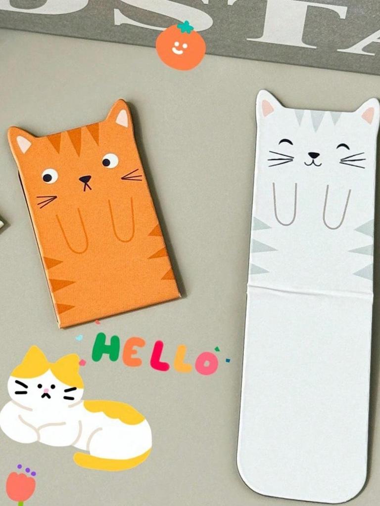 Creative Cartoon Animal Comic Magnetic Bookmarks Exquisite Cute Student Stationery Book Decor Gifts School Reading Books