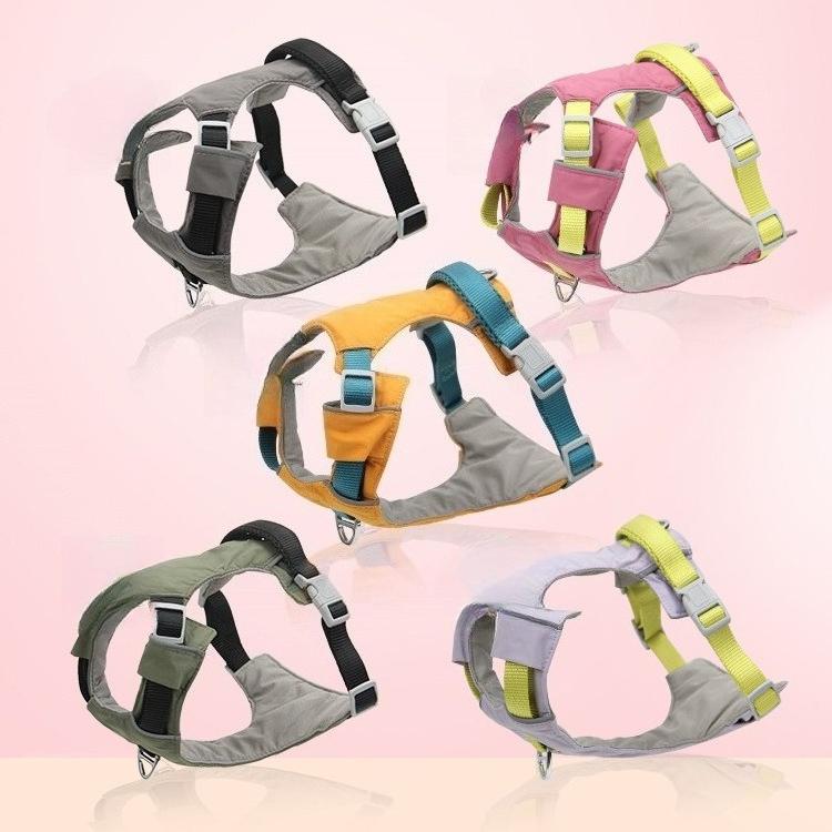 Pet Dog Chest Strap I-shaped Reflective Dog Vest Strap Can Lift and Prevent Explosion and Punch the Chest and Back of Large Dogs