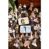100 pcs Retro Hand Account DIY Scrapbook 2025 Material Stickers
