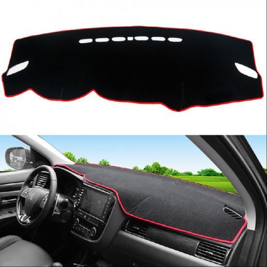 For 2013- Mitsubishi Outlander Red Dashboard Cover Dashmat Dash Mat Pad Sun