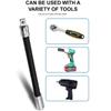 Electric Wrench Elastic Adapter Universal Soft Shaft Fast Ratchet Wrench Hand Spring Extension Rod Relay Rod Sleeve ExtensionRod