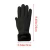 Fashion Warm Women Winter Gloves Touchscreen Waterproof Driving Gloves Thick Windproof Cycling Mittens Outdoor