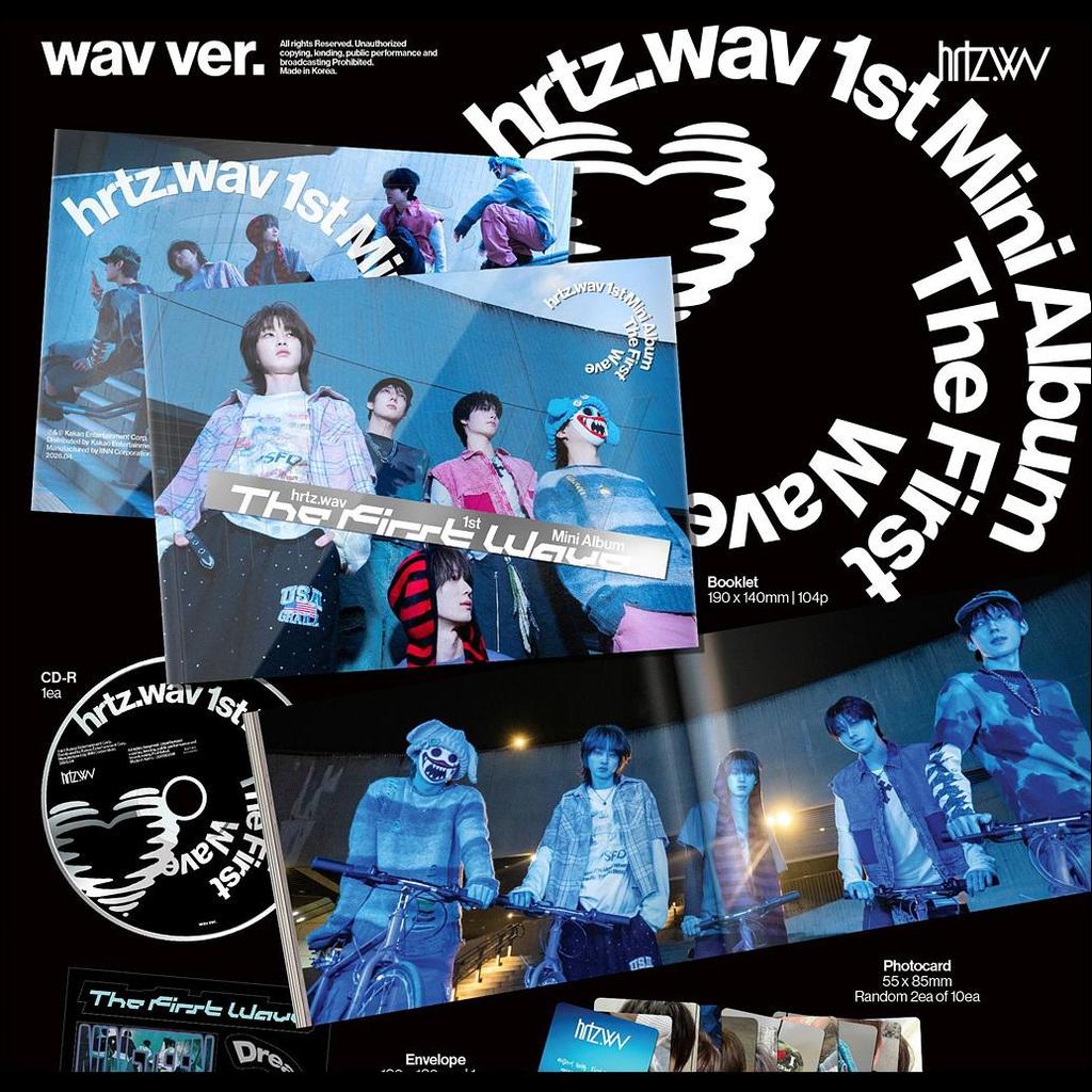 Hrtz.wav [První vlna] 1. mini album (wav ver.) + Dárek zdarma