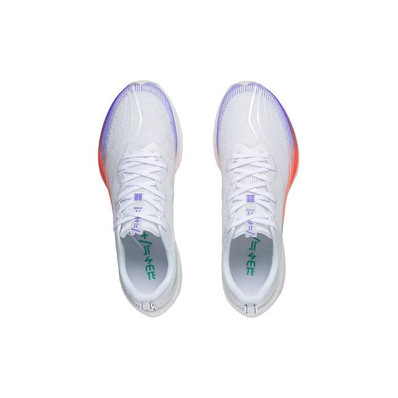 Li Ning Red Rabbit 6 Pro Stable Support Soft Upper Energy Return Midsole Durable Breathable Low Top Running Shoes Men Running Shoes White ARMT013-4