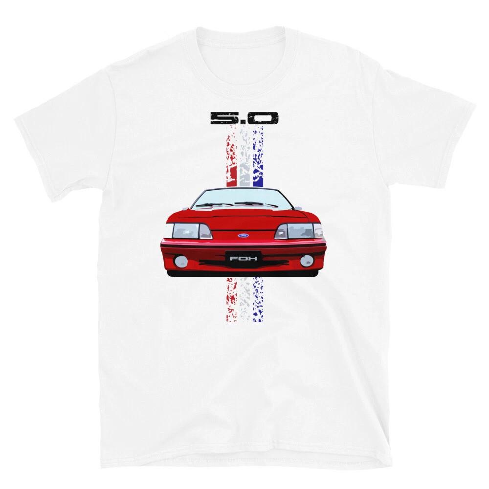 

Retro Muscle Car GT 5.0 Fox Body Short-Sleeve Unisex T-Shirt Unisex T-Shirt S