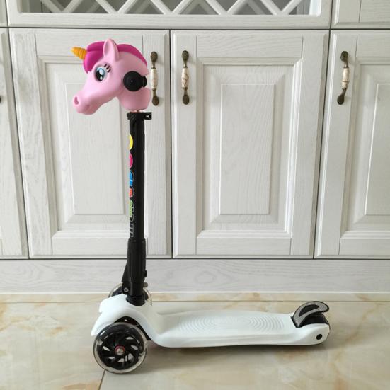 Cute Horse Head Attachment Kids Child T-Bar Scooter Accessory