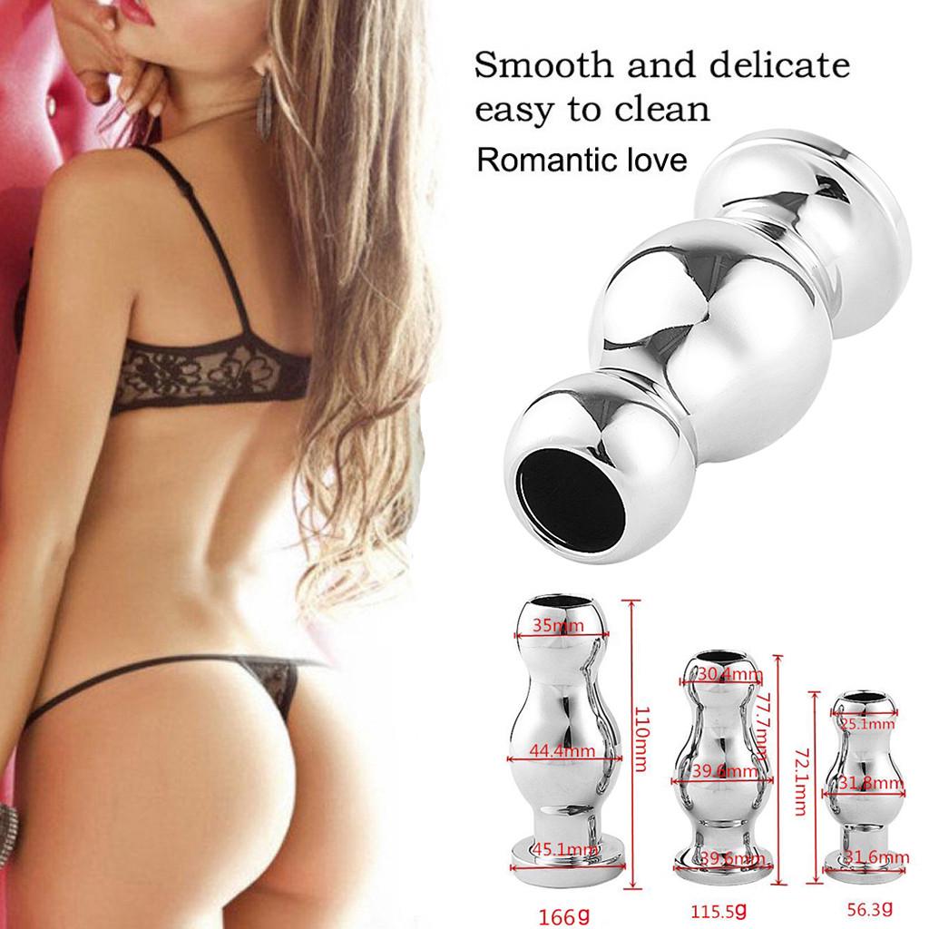 Metal Lamp Shape Anal Butt Plugs Anal Butt  Prostate Massager Plug  Toy