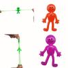 Tpr Smiley Face Doll Toy Stretchable And Stress-relieving Figure For Children Teens And Adults