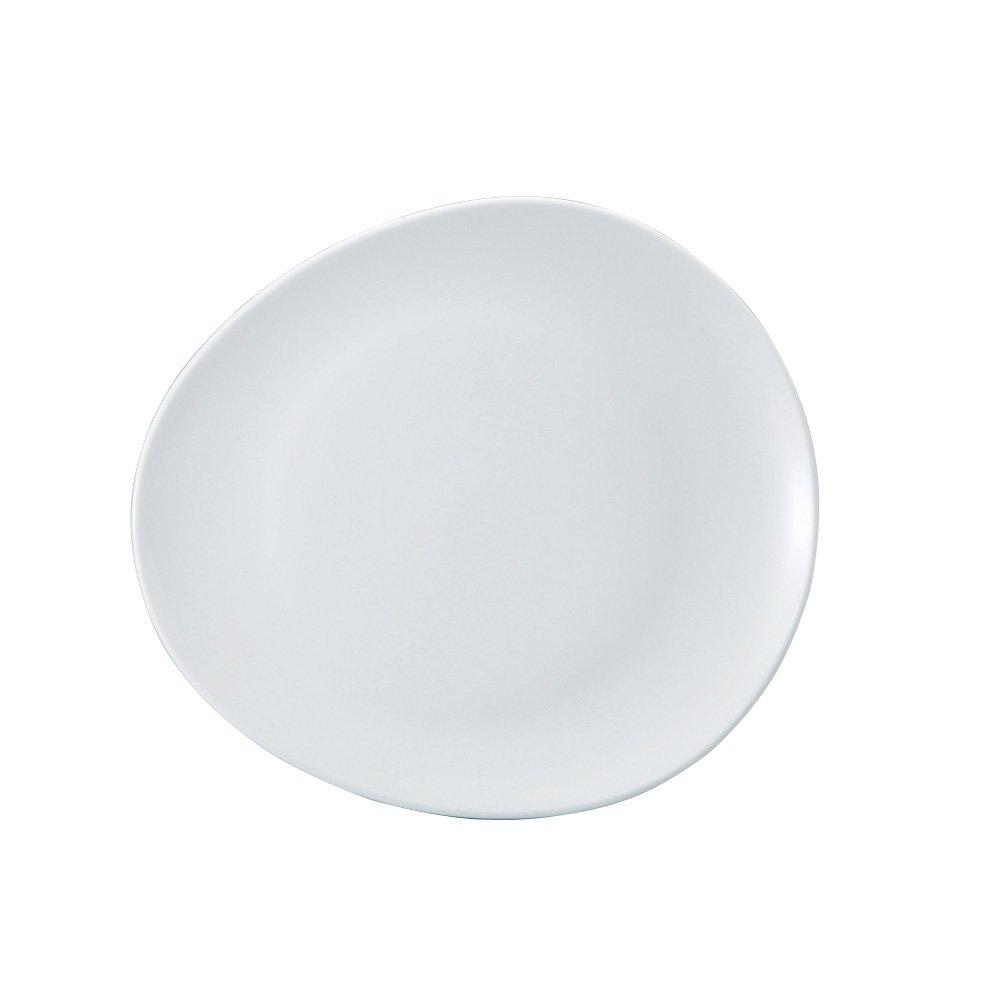 

NARUMI PATIA 28cm White Plate - Stylish and Simple, Perfect for One-Plate Meals, Lunch Plates, and Dishes. Microwave and Dishwasher Safe. (41031-5722)
