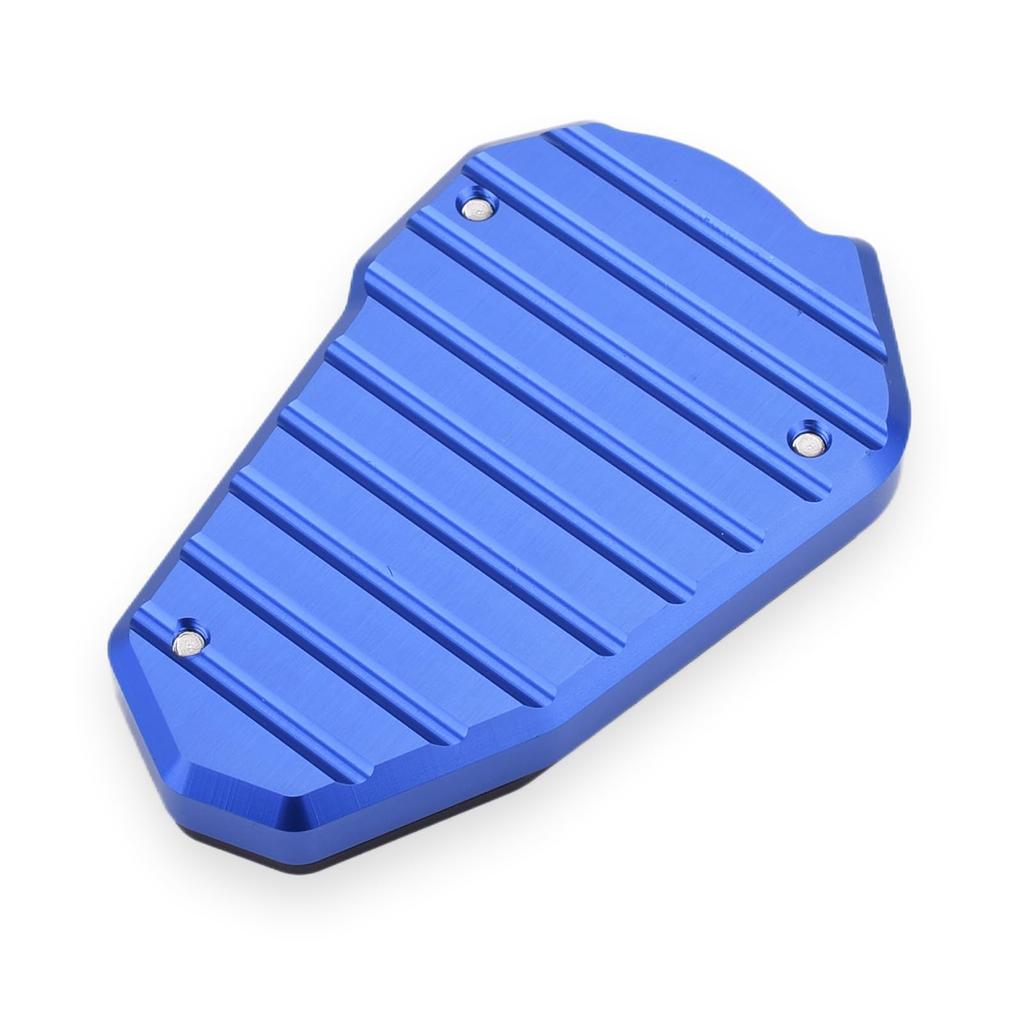 LEDISHUN Motorcycle Side Stand Plate for Suzuki SV650X (2018-2024) and SV650 (2016-2024) (Blue)