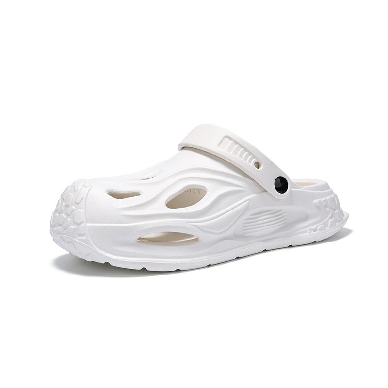 Mens Stylish Closed Toe Slide Shoes Waterproof Non Slip Chef Shoes Breathable Soft Clogs AbrasionResistant Outside Work Sandal Shoes