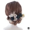 beauty Gorgeous hair ornament perfect for entrance fireworks and 20th birthday gatherings 2073h [LALALA flowers] coming-of-age ceremonies,