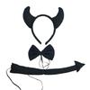 Cattle Cosplay Costume Set for Women, Girl Halloween Dress up,Child Animal Dress up Outfits for Birthday Party Halloween
