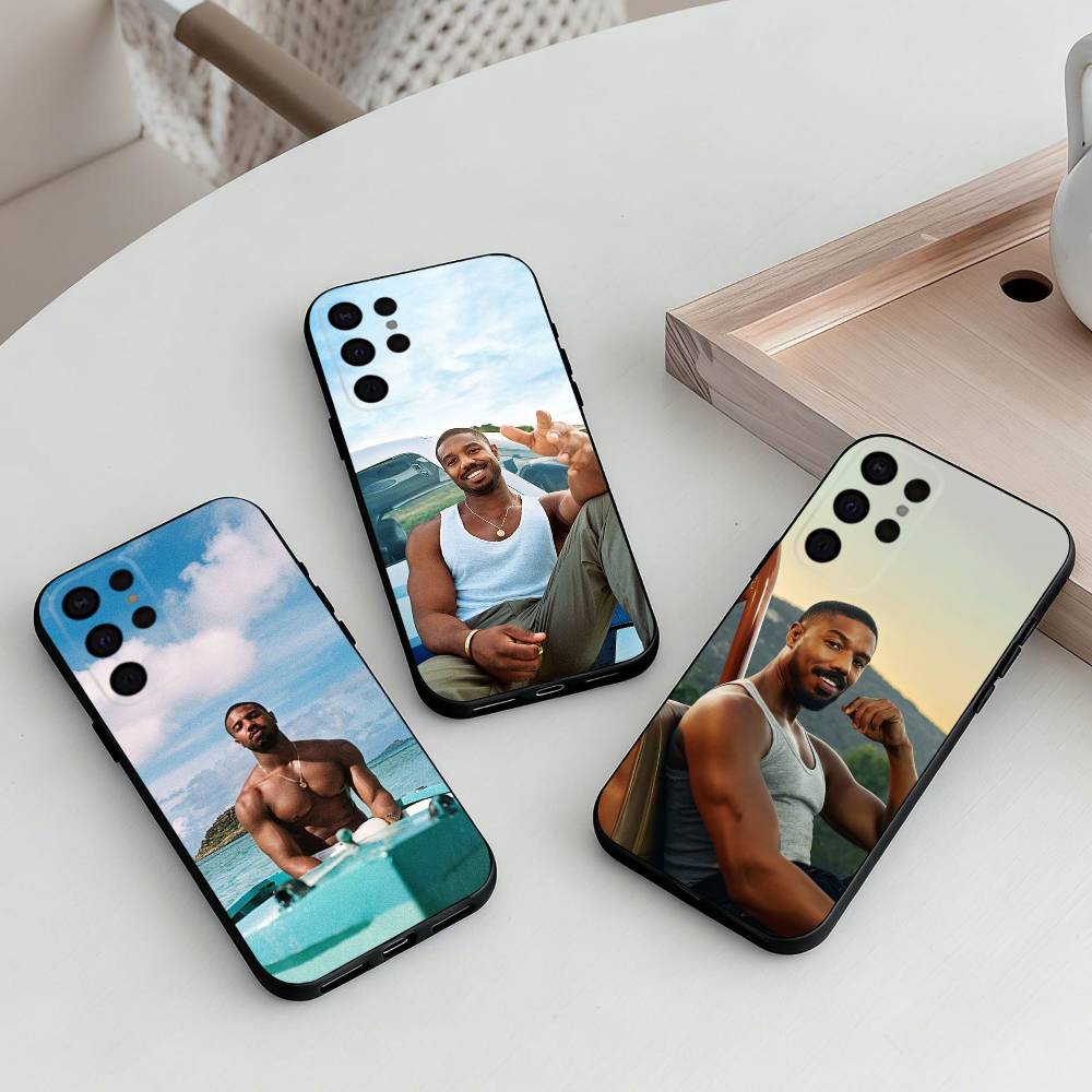 Oscar Actors M-Michael B. J-Jordan Phone Case For Samsung S25,S24,S21,S22,S23,S30,Ultra,S20,Plus,Others Soft Black Case