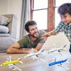Set of 4 Toy Mini Fighter Plane Toys for Kids Airplanes, Pull-Back Models, Models, (4 Pieces)