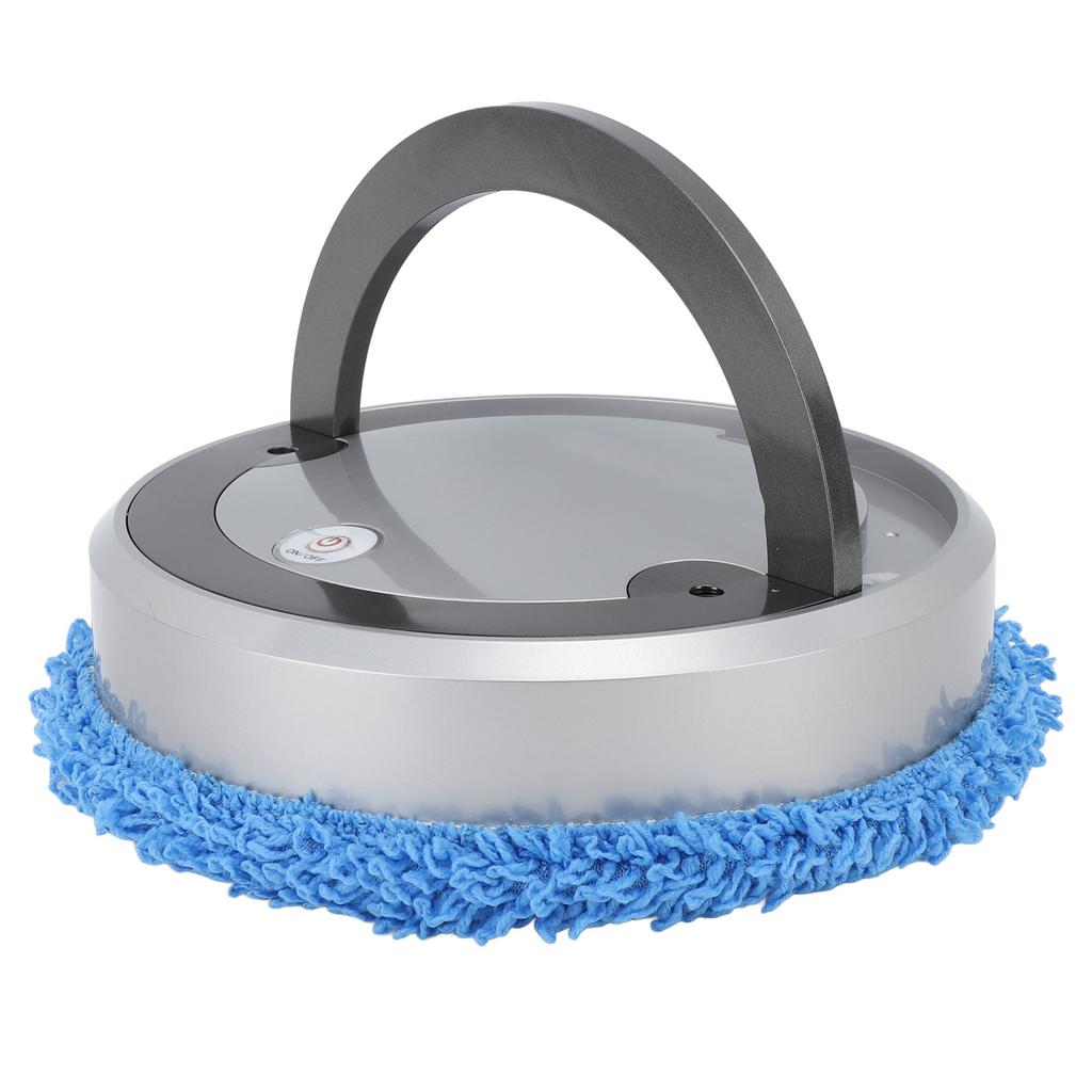 Mopping Robot Silver Gray Sprayable 2400 MAh 50ml Water Tank Wet Dry Intelligent Mopping Machine