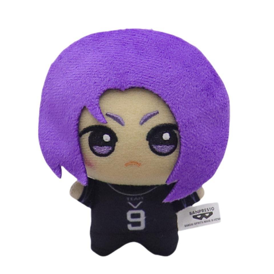 Blue Prison Peripheral Football League Forward Plush Toy Pendant Keychain Cute Doll Pendant