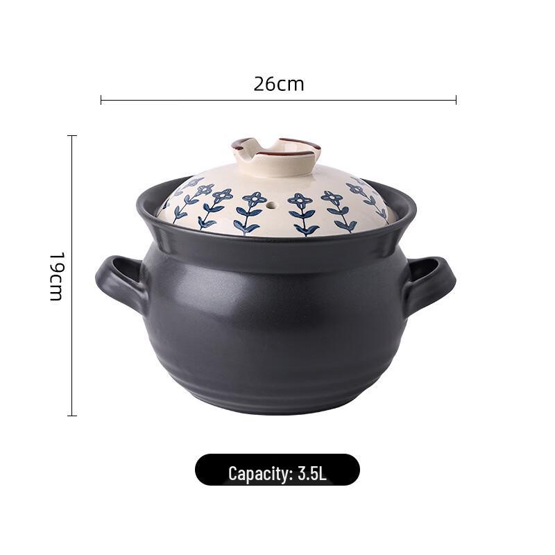Handun Ceramic Casserole Soup Pot