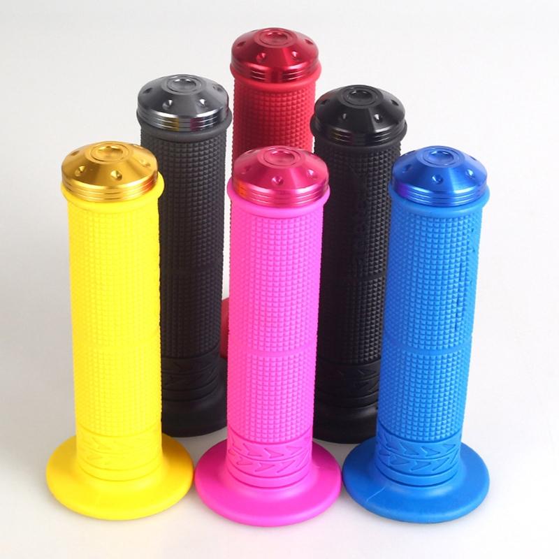 Scootor Motorcycle 7/8" 22mm Handlebar Hand Grips Rubber Handle Bar Comfortable