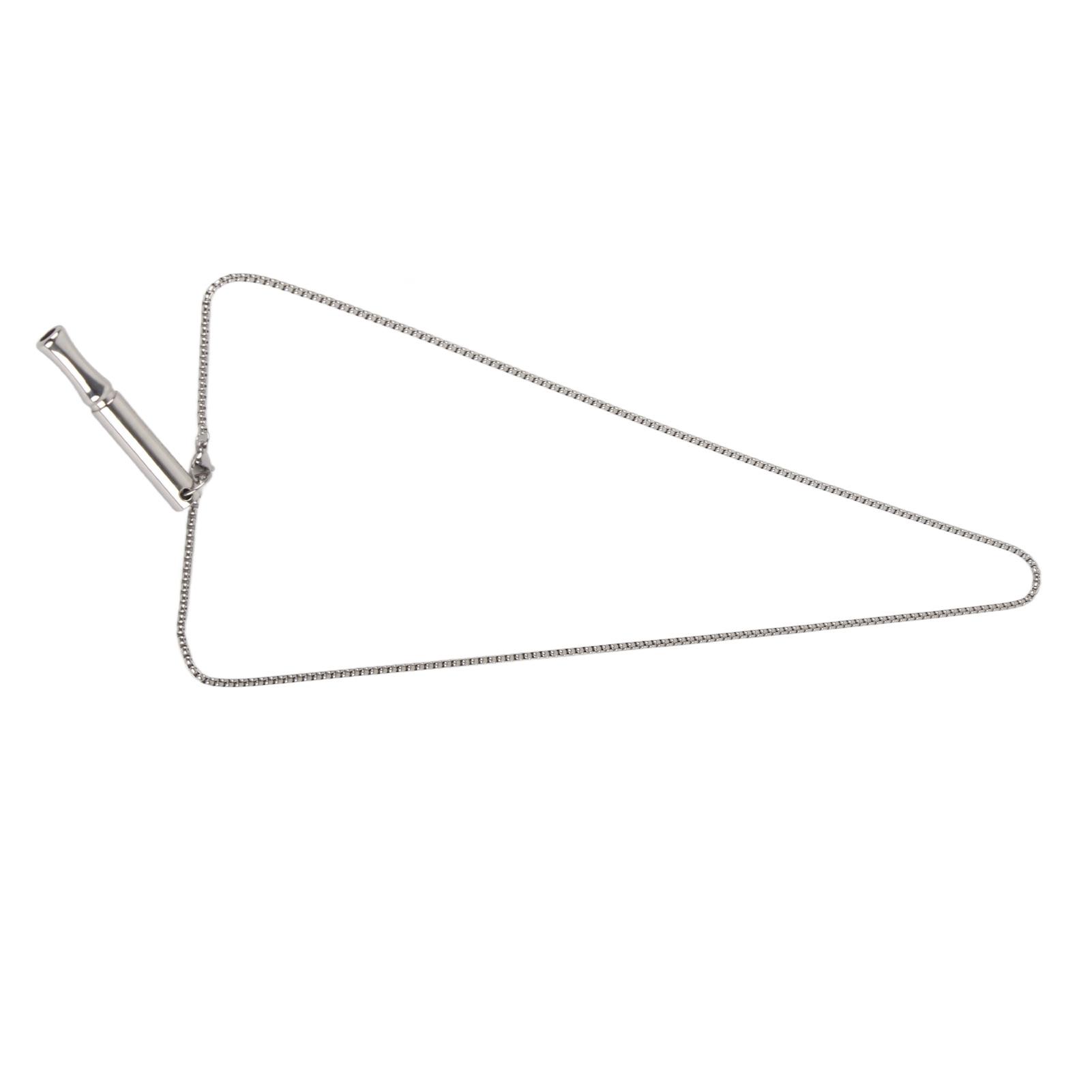 

Ожерелье для снятия стресса и дыхания унисекс, снижение тревожности, снятие давления, модная медитация серебряный