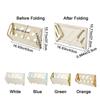 Practical Plastic Folding Shoe Rack Large Capacity Space Saving Wall-Mounted Shoe Rack No Punching Hidden Storage Shelf Entryway