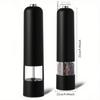 1pc Automatic Electric Pepper Grinder And Salt Mill-Adjustable Spice Crusher For Supplies Reusable kitchen Gadgets