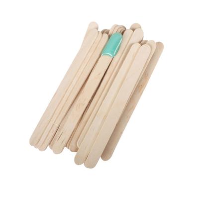 50Pcs Wooden Waxing Wax Spatulas Hair Removal Stick Applicators Professional Facial Spa Tongue