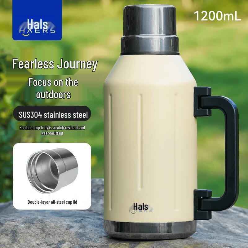 HAERS Large Capacity Stainless Steel Insulated Bottle