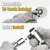 Flex Head Ratchet Set 1/4" 3/8" 1/2" Drive 180° Adjustable Swivel Head Ratchet Wrench with Extension Bar 72 Tooth 6 Pcs