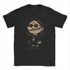 Men's T-shirt - Fun Cotton T-shirt with A Style Inspired By Jimmy Ozbourn and Charlie Brown Short-sleeved T-shirt for Streetw...