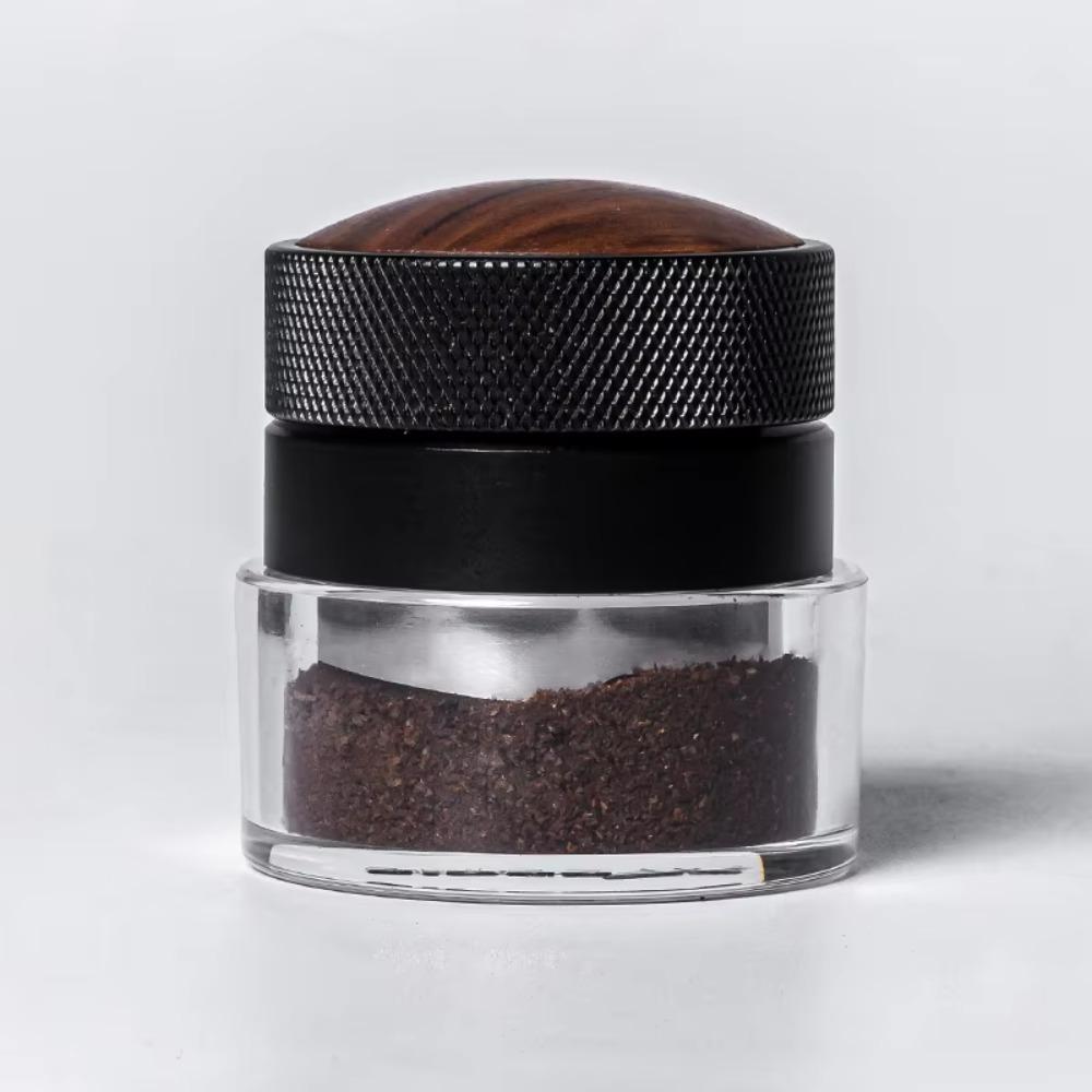 Pressino Caffè Autolivellante a Profondità Regolabile 51/53/58.35 MM Pressino a Pressione per Espresso Barista