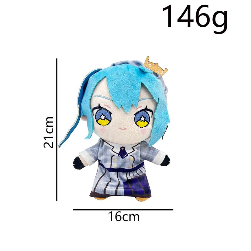 

20cm Hoshimati Suisei Plush Toys Soft Hololive Doll Stuffed Plushies Figure Anime Pillow Cartoon Birthday Christmas Gift Fans 20cm