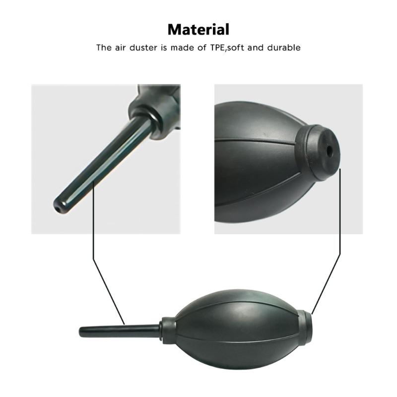 Cleaning Dust Removal Bellows Blowing Balloon with Brush Set for Kitchen Supplies Keep Coffee Machine Clean Coffee Tool
