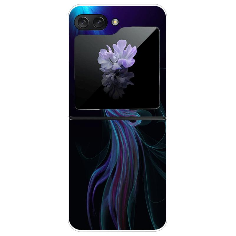 For Samsung Z Flip7 Hard Case ZFlip7 5G Transparent PC Phone Cases For Galaxy Z Flip 7 Fashion Cartoon Clear Protective Fundas