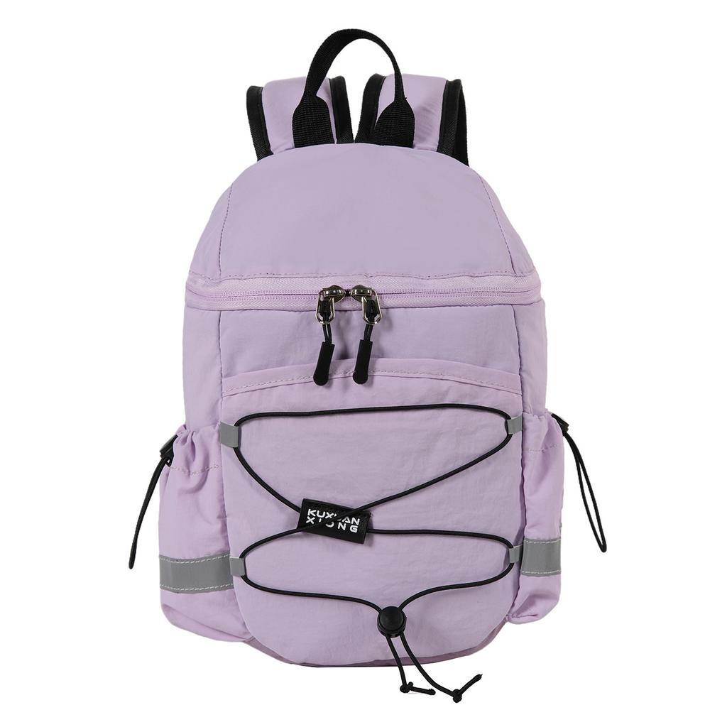 Schoolbag Mountain Low Saturation Color Scheme Relaxation Function Wind Backpack Couple Short Trip Commuter Light Travel Backpack