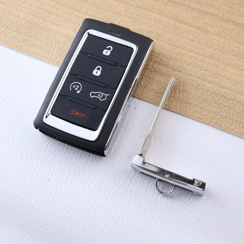 3 4 5 6 Buttons Car Key Fob Case Shell Housing For Jeep Grand Cherokee L Wagoneer Ram