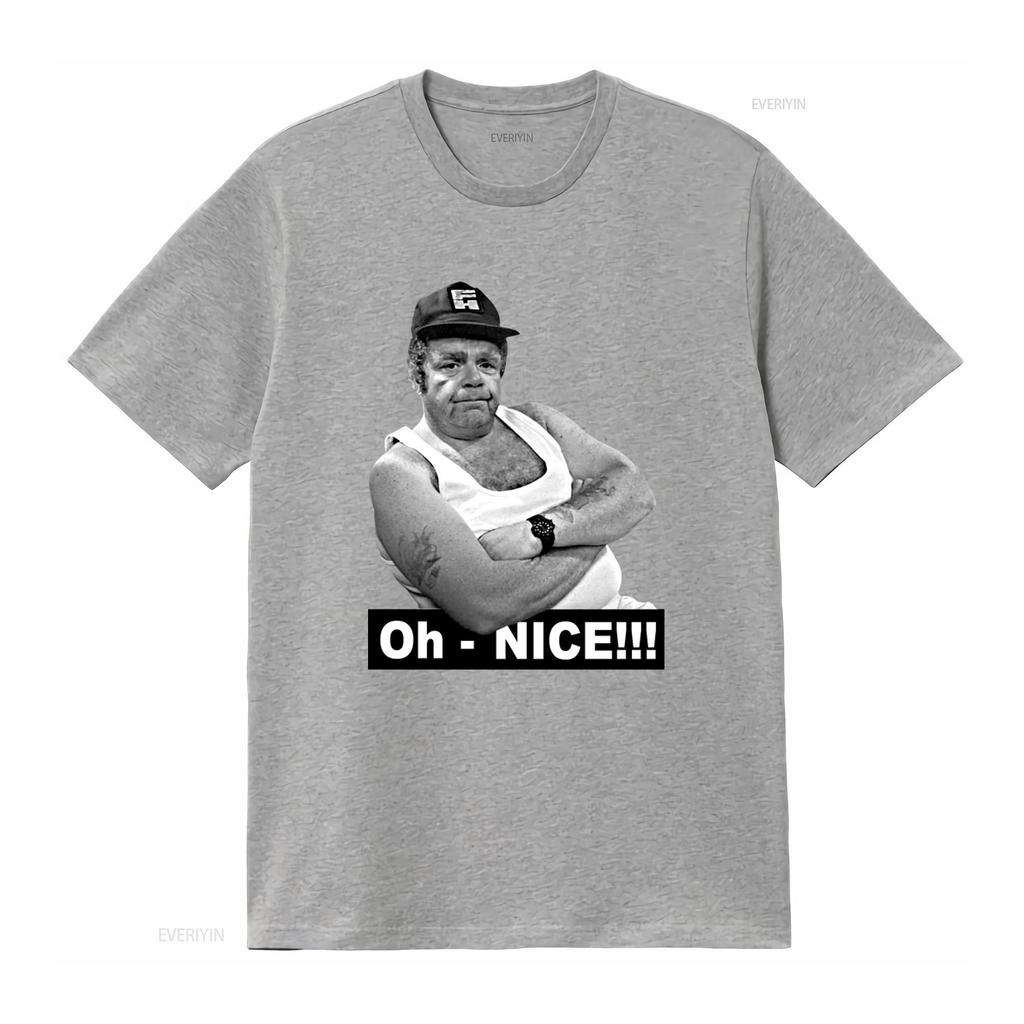 Onslow Keeping Up Appearances Geoffrey Hughes Oh Nice Print T Shirt for Fashion Casual vintage Washed Slightly Stretched