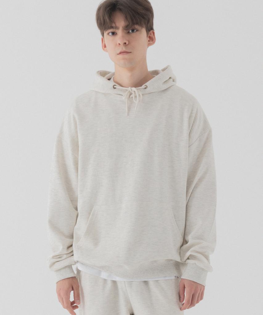 Essential Overfit Hoodie (Oatmeal)